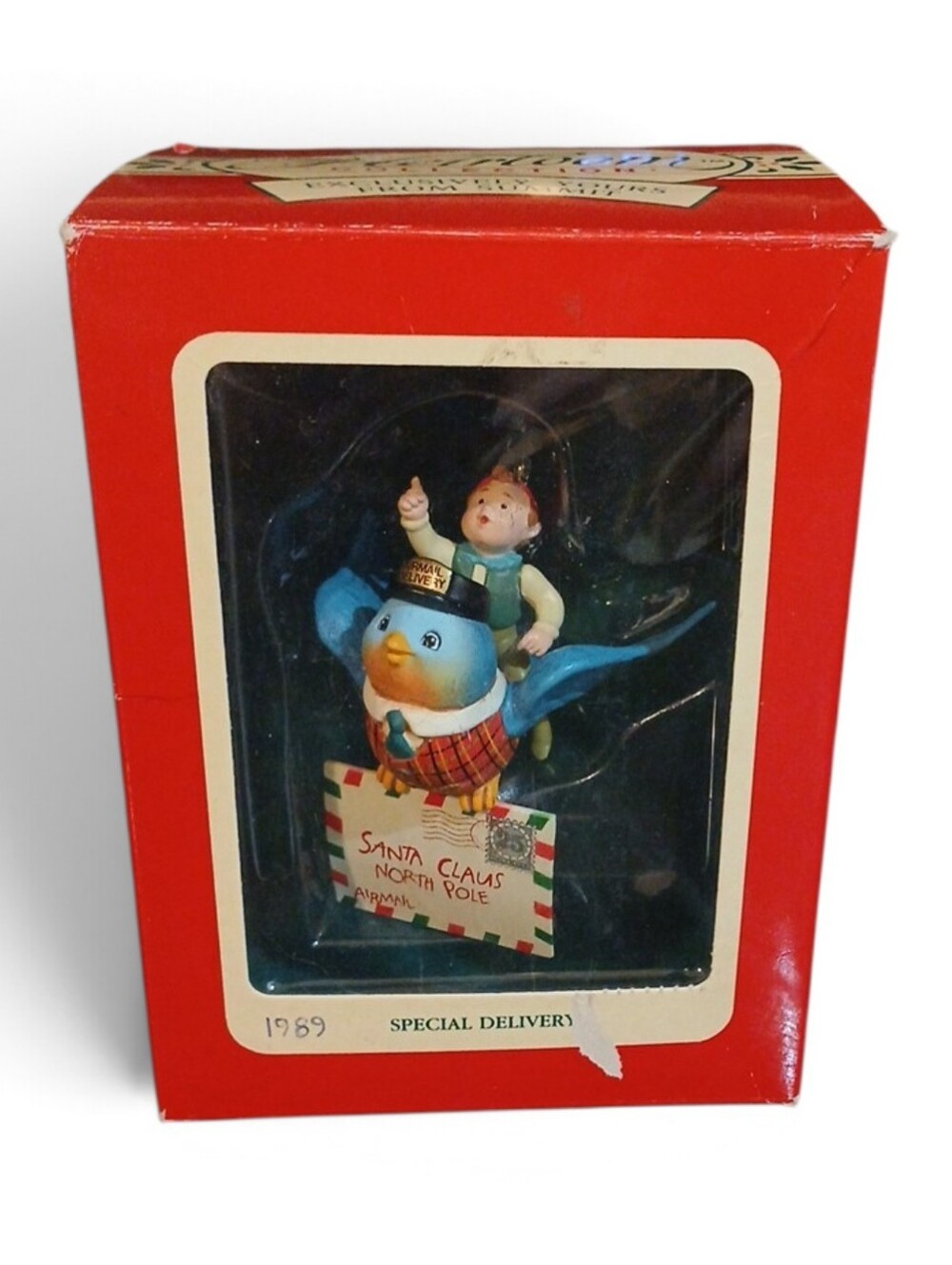 Vintage "Special Delivery" Carlton Cards Heriloom Collection Ornament